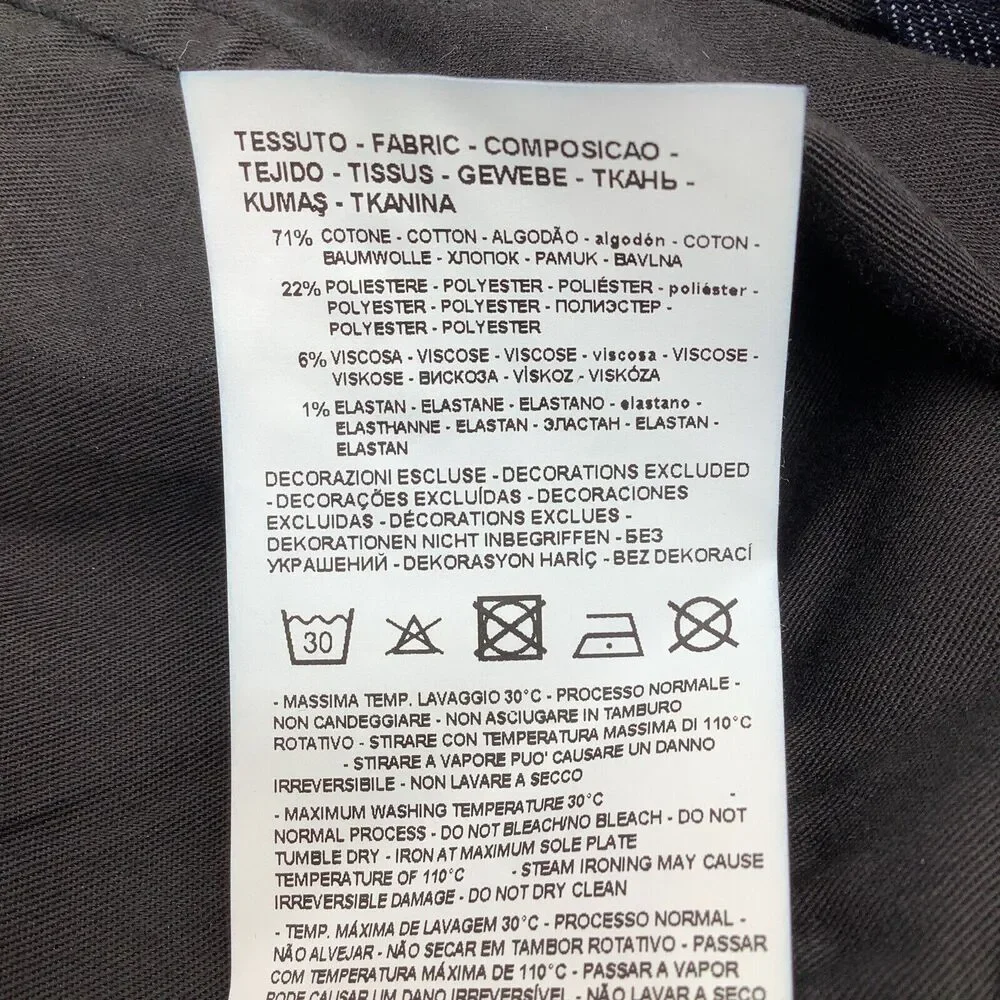 Armani Exchange‎ AX Mens J16 Straight Jeans Size 30 x 28.5 NWT